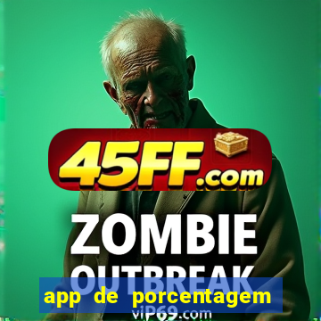 app de porcentagem de jogos slots